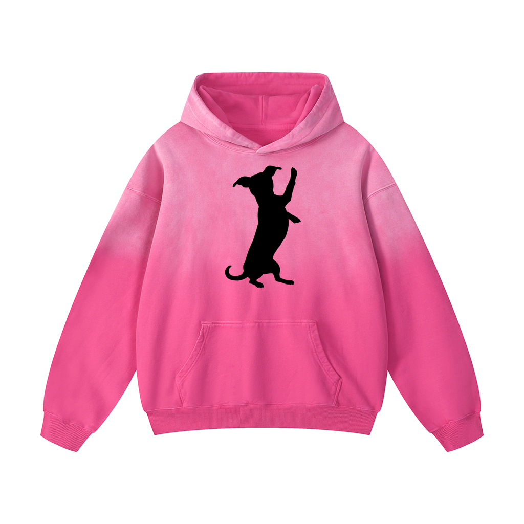 Chihuahua, Heavyweight Sun-fade Oversized Hoodie, Unisex