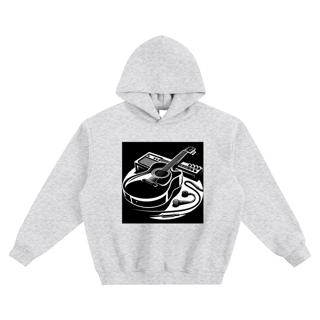 Guitar, Unisex Fleeced  Hoodie