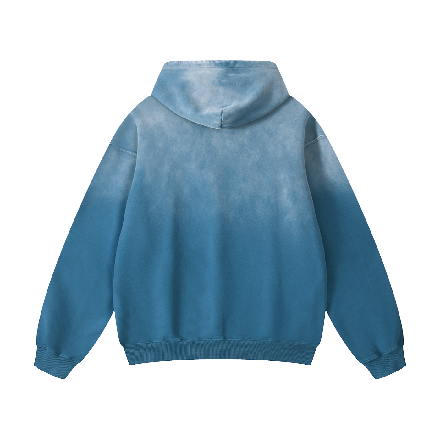 Dachshund Silhouette, Unisex, Heavyweight Sun-fade Oversized Hoodie