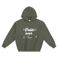 Faith Over Fear, Fleece Hoodie Sweatshirt