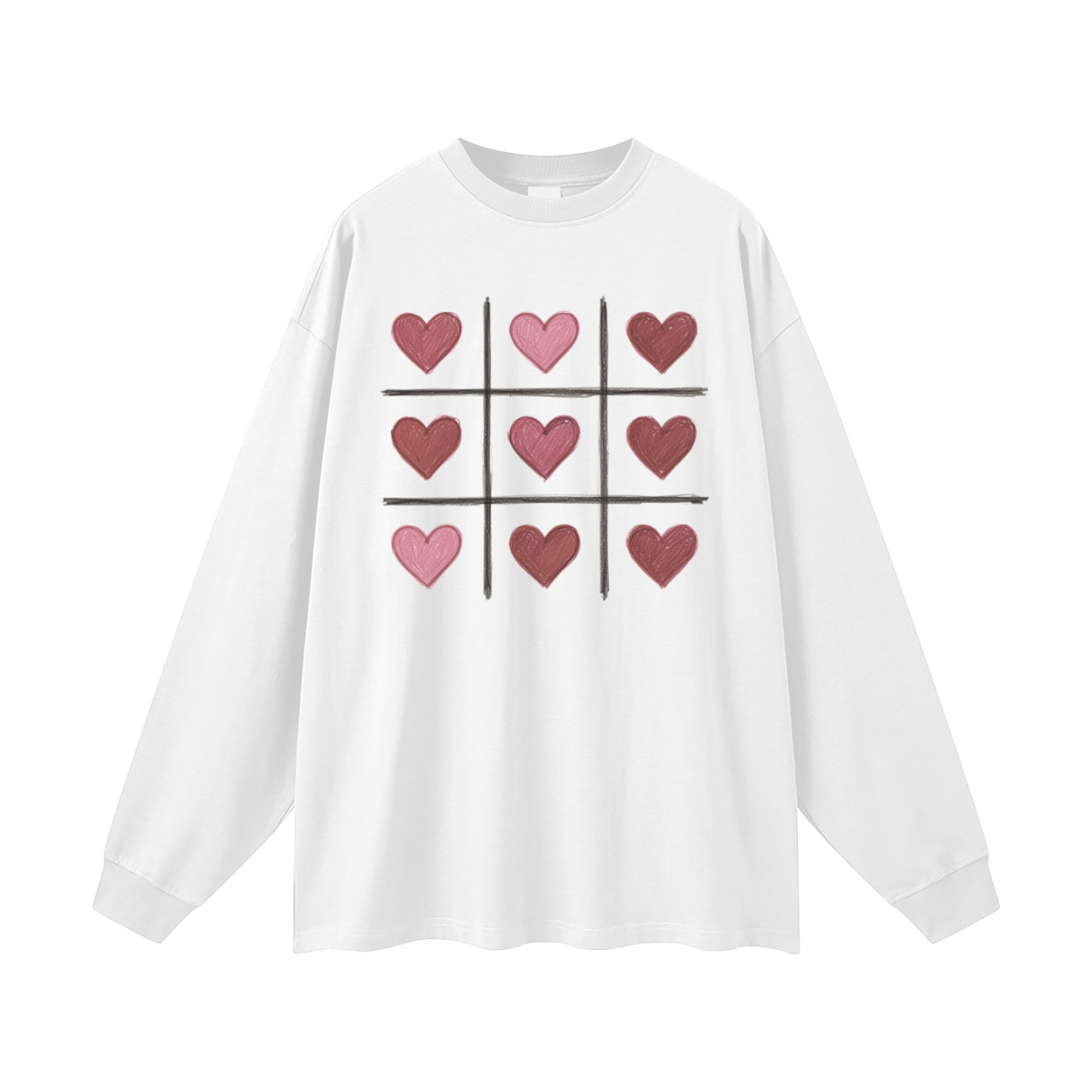 Oversized Unisex Long Sleeve T-Shirt